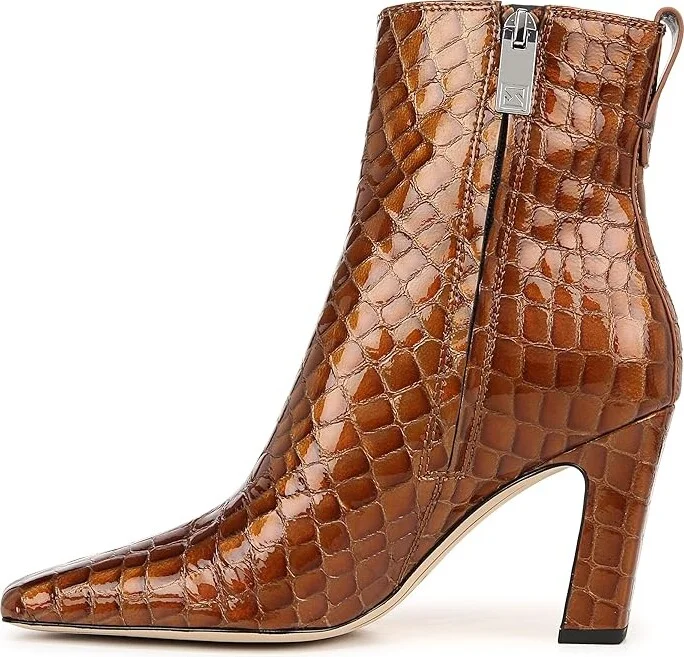 Franco Sarto Flexa Bliss Women's Boots Sequoia Brown Leather : 9.5 M, Leather/Rubber - Image 5