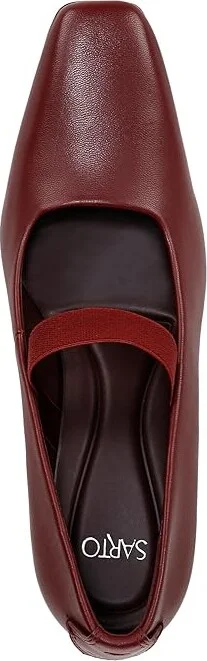 Franco Sarto Flexa Bria Women's Shoes Berry Red Leather : 8 M - Image 2