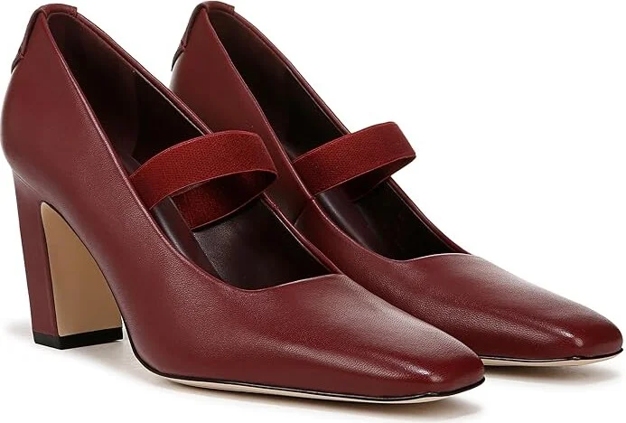 Franco Sarto Flexa Bria Women's Shoes Berry Red Leather : 8 M