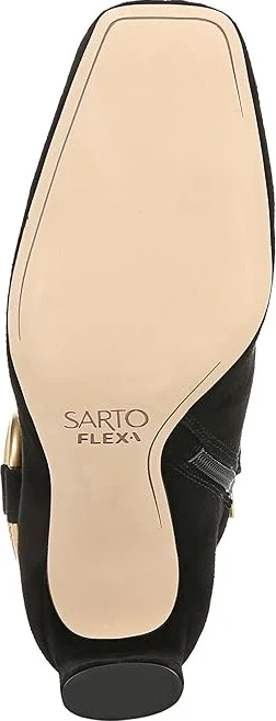 Franco Sarto Flexa Elia Women's Boots Black Suede : 6 M, Leather - Image 3