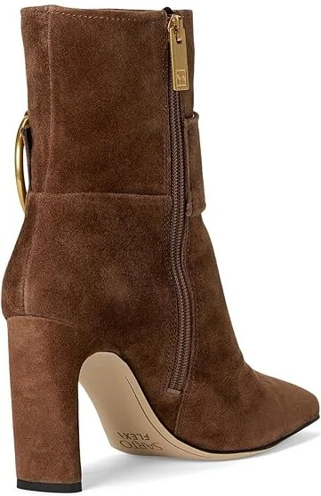 Franco Sarto Flexa Elia Women's Boots Wooden Brown Suede : 7.5 M, Leather - Image 4