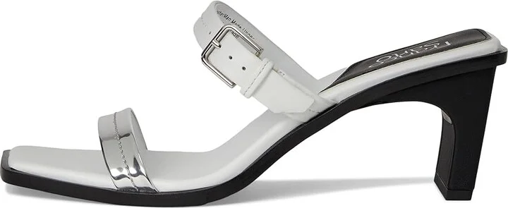 Franco Sarto Frenza Women's Sandals Silver : 8.5 M, Faux Leather/Leather - Image 6