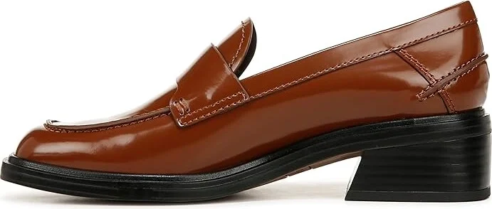 Franco Sarto Gabriella Women's Flat Shoes Tobacco Brown Glossy : 5 M, Leather - Image 6