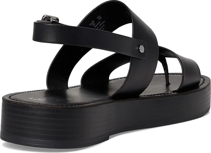 Franco Sarto Genova Women's Wedge Shoes Black : 7 M, Leather - Image 4
