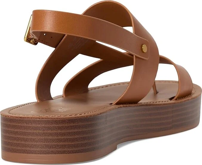 Franco Sarto Genova Women's Wedge Shoes Tan Brown : 8.5 M, Leather - Image 4