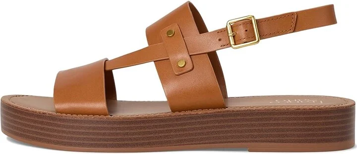Franco Sarto Genova Women's Wedge Shoes Tan Brown : 8.5 M, Leather - Image 6