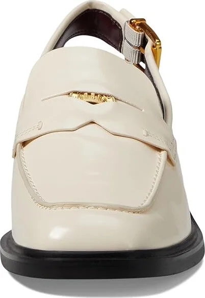 Franco Sarto Giada Slingback Loafers Women's Flat Shoes Vanilla : 10 M, Faux Leather - Image 2