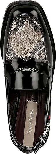 Franco Sarto Giada Women's Shoes Black/Snake : 8 M, Leather - Image 2