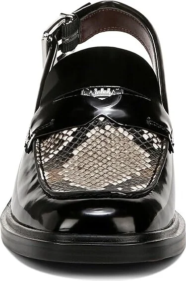 Franco Sarto Giada Women's Shoes Black/Snake : 8 M, Leather - Image 4