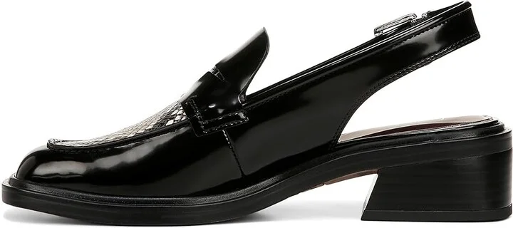 Franco Sarto Giada Women's Shoes Black/Snake : 8 M, Leather - Image 5