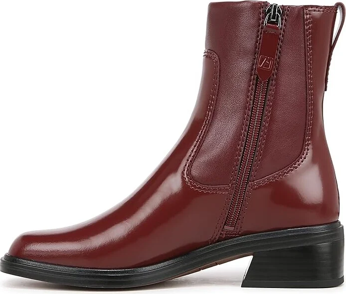 Franco Sarto Gracelyn Women's Boots Berry Red Leather/Faux Leather : 10 M - Image 5