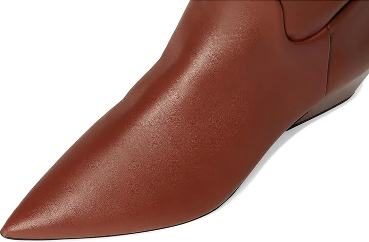 Franco Sarto Gwyn Trendy Women's Boots Acorn Brown 1 : 7.5 M, Leather/Rubber - Image 2