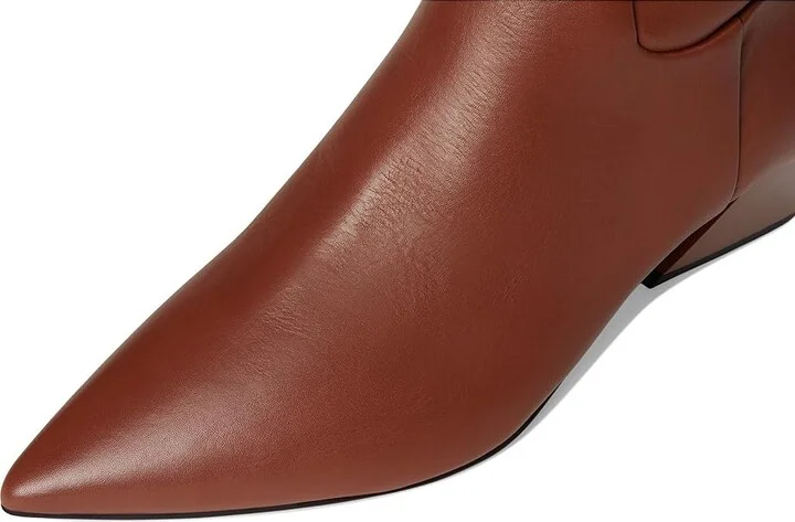 Franco Sarto Gwyn Trendy Women's Boots Acorn Brown : 8.5 M, Leather/Rubber - Image 2