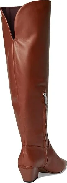 Franco Sarto Gwyn Trendy Women's Boots Acorn Brown : 8.5 M, Leather/Rubber - Image 4