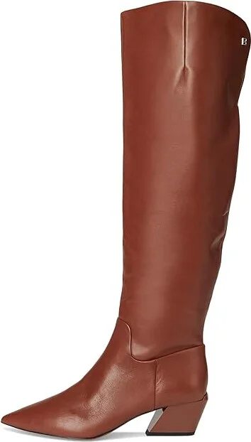 Franco Sarto Gwyn Trendy Women's Boots Acorn Brown : 8.5 M, Leather/Rubber - Image 6