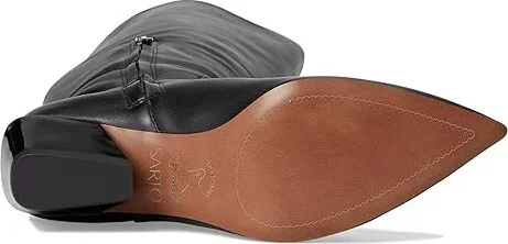 Franco Sarto Gwyn Trendy Women's Boots Black : 9 M, Leather/Rubber - Image 3