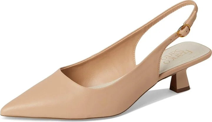 Franco Sarto Jaden Slingback Shoes Women's Shoes Nude Beige : 11 M, Synthetic - Image 5