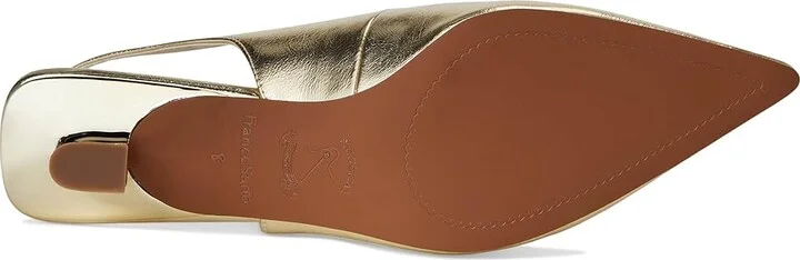 Franco Sarto Jaden Slingback Shoes Women's Shoes Platino Gold : 5.5 M, Synthetic - Image 3