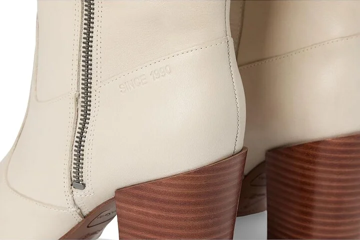 Franco Sarto Jaxon Women's Boots Chalk White Leather : 10 M - Image 7