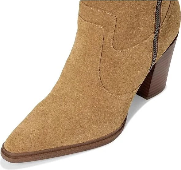 Franco Sarto Jaxon Women's Boots Warm Camel Brown Suede : 8 M - Image 2