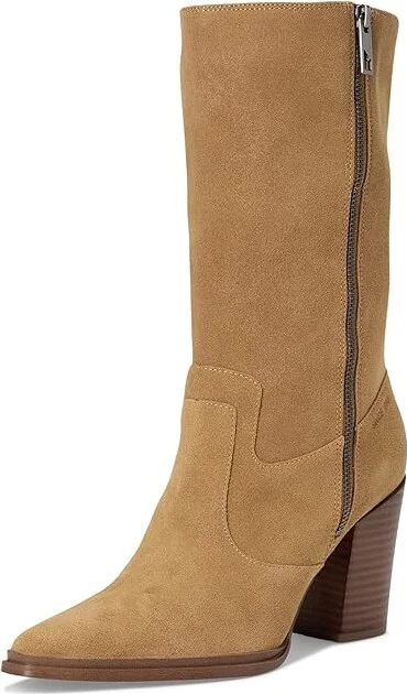 Franco Sarto Jaxon Women's Boots Warm Camel Brown Suede : 8 M - Image 5