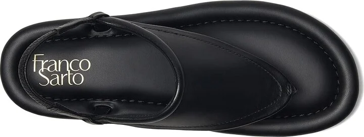 Franco Sarto Jocelyn Women's Sandals Black : 6.5 M, Leather - Image 2