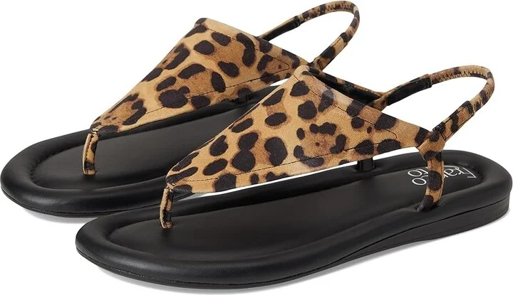 Franco Sarto Jocelyn Women's Sandals Leopard Print : 5 M, Leather