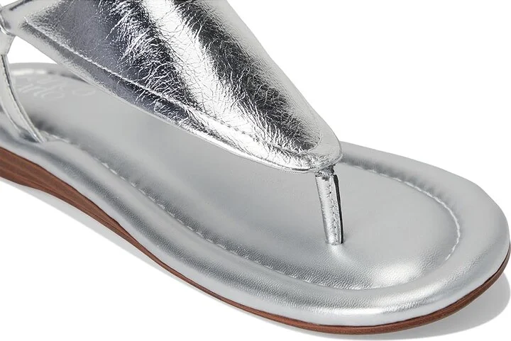 Franco Sarto Jocelyn Women's Sandals Silver : 8.5 M, Leather - Image 7