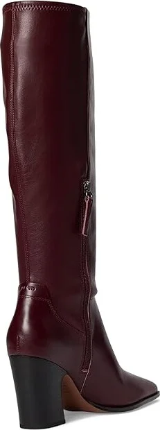 Franco Sarto Jonie Women's Boots Oxblood Red : 8.5 M, Leather - Image 4