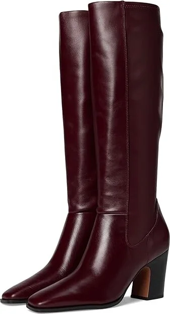 Franco Sarto Jonie Women's Boots Oxblood Red : 8.5 M, Leather