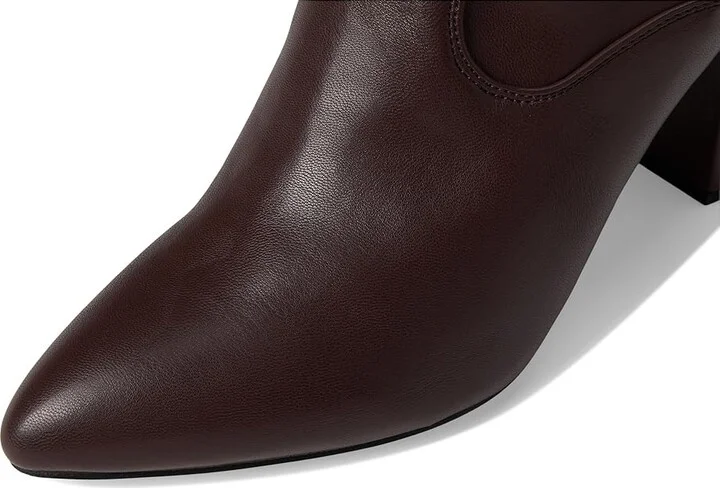 Franco Sarto Kathrne Wide Calf Women's Shoes Dark Brown : 10 M, Leather - Image 2