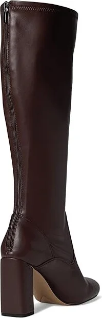 Franco Sarto Kathrne Wide Calf Women's Shoes Dark Brown : 10 M, Leather - Image 4