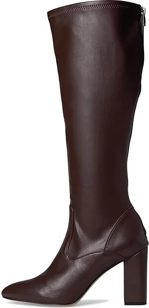 Franco Sarto Kathrne Wide Calf Women's Shoes Dark Brown : 10 M, Leather - Image 6