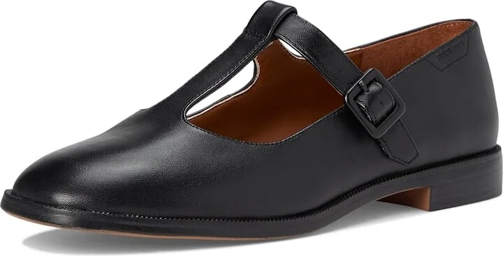 Franco Sarto Kenley Mary Jane Women's Flat Shoes Black : 11 M, Leather - Image 5