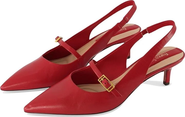 Cherry Red Leather