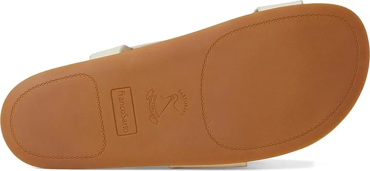 Franco Sarto L-blair Strappy Sandals Women's Wedge Shoes Ivory : 8 M, Leather - Image 3