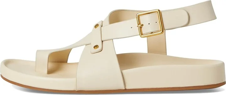 Franco Sarto L-blair Strappy Sandals Women's Wedge Shoes Ivory : 8 M, Leather - Image 6