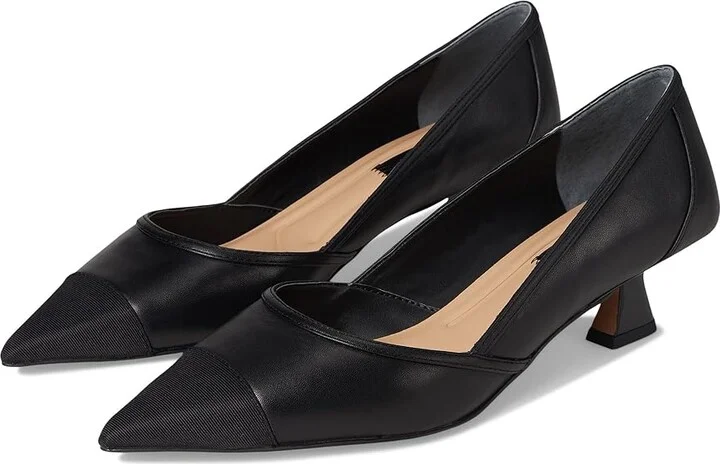 Franco Sarto L-Darcy Women's Shoes Black : 6.5 W, Leather
