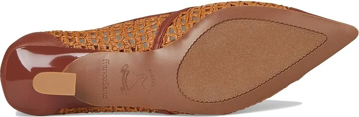 Franco Sarto L-Darcy Women's Shoes Brown Wicker : 7 M, Leather - Image 3