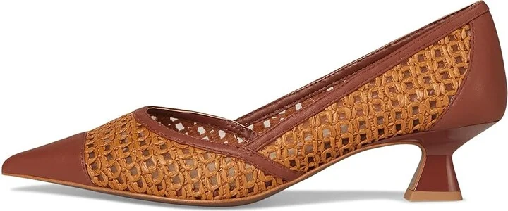 Franco Sarto L-Darcy Women's Shoes Brown Wicker : 7 M, Leather - Image 6