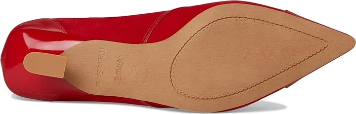 Franco Sarto L-Darcy Women's Shoes Cherry Red : 5.5 M, Leather - Image 3