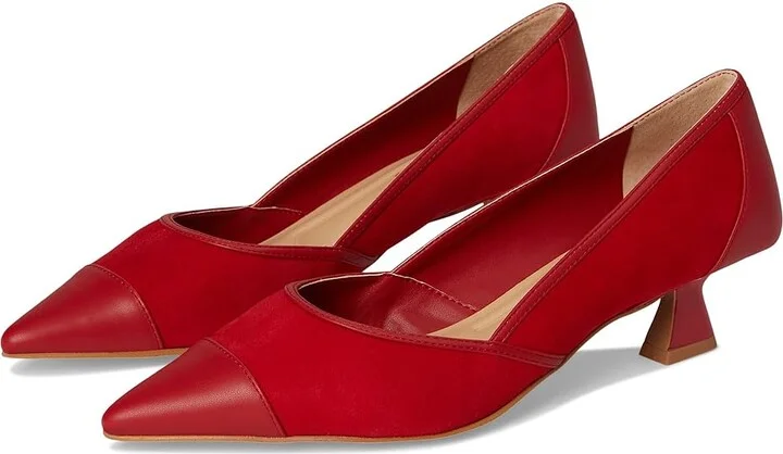 Franco Sarto L-Darcy Women's Shoes Cherry Red : 5.5 M, Leather