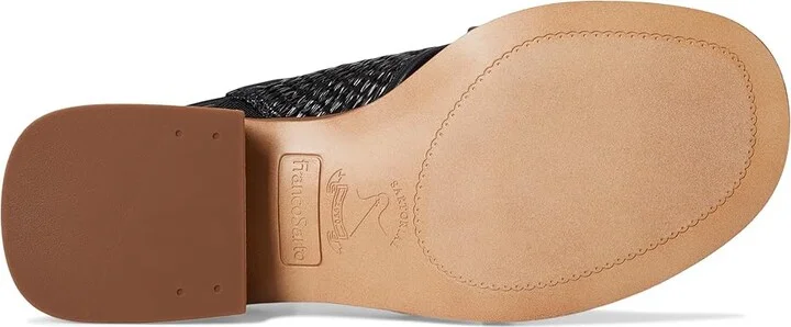 Franco Sarto L-silvie2 Slingback Sandals Women's Sandals Black : 7 M, Leather/Rubber - Image 3