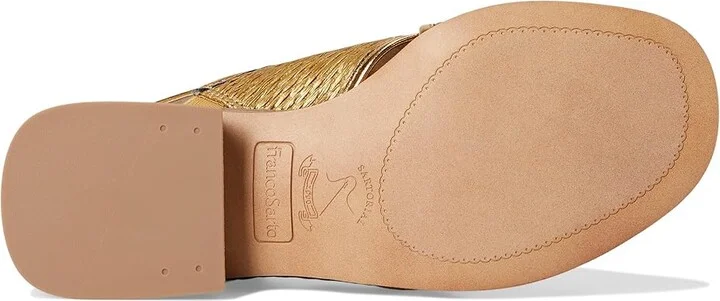 Franco Sarto L-silvie2 Slingback Sandals Women's Sandals Gold : 7 M, Leather/Rubber - Image 3