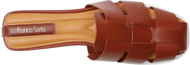 Franco Sarto L-tavana Mule Women's Shoes Acorn Brown : 7.5 M, Leather - Image 2