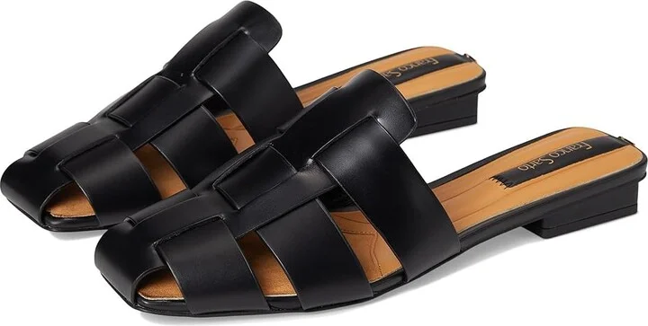 Franco Sarto L-tavana Mule Women's Shoes Black : 7 M, Leather