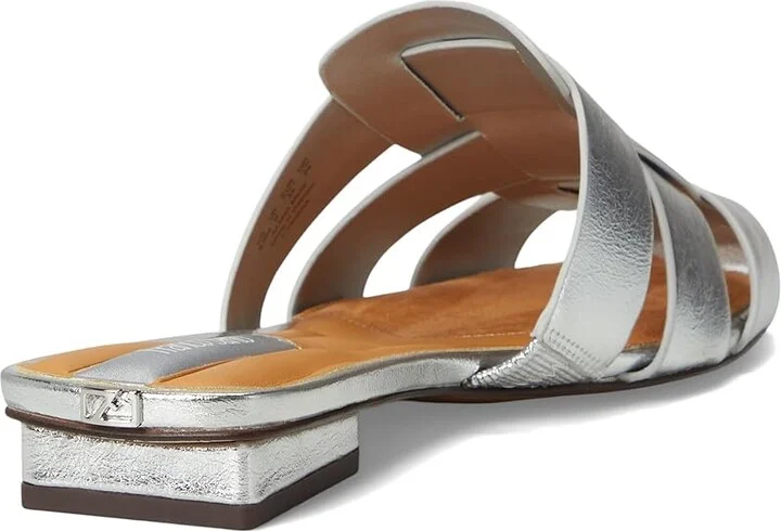 Franco Sarto L-tavana Mule Women's Shoes Silver Metallic : 9.5 M, Leather - Image 4