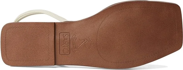 Franco Sarto Logan Women's Sandals Cashmere Beige : 8.5 M, Leather - Image 3