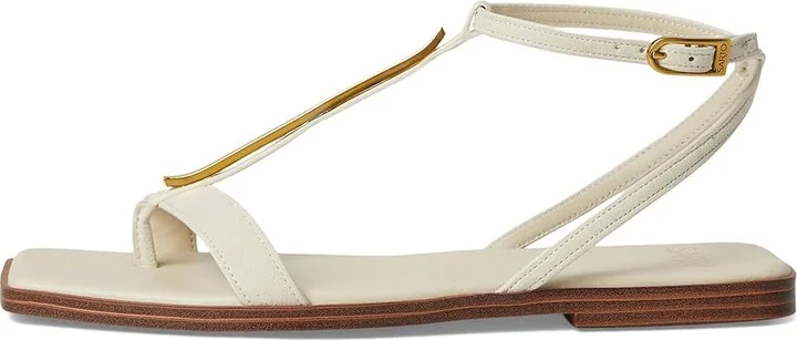 Franco Sarto Logan Women's Sandals Cashmere Beige : 8.5 M, Leather - Image 6
