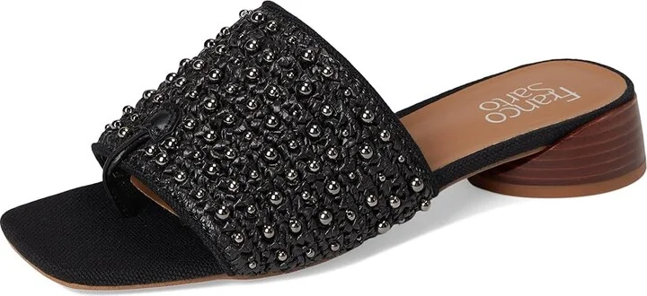 Franco Sarto Loran 3 Women's Sandals Black Stud : 8.5 M, Synthetic - Image 5
